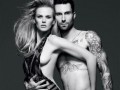 Адам Левин и его девушка Анна Вялицина обнажились для журнала Vogue