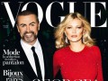 Кейт Мосс і Джордж Майкл у журналі Vogue Франція. Жовтень 2012