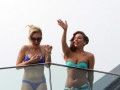 Lady GaGa на пляжной вечеринке в Бразилии