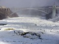 Ниагарский водопад замерз впервые за 70 лет