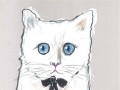 Карл Лагерфельд зняв свою кішку в для реклами японського бренду Shu Uemura 