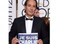 Зірки прийшли на церемонію «Золотого глобусу» з плакатами «Je suis Charlie»